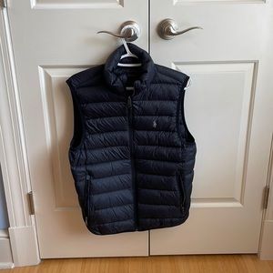 Polo Ralph Lauren Packable Vest Black Size S